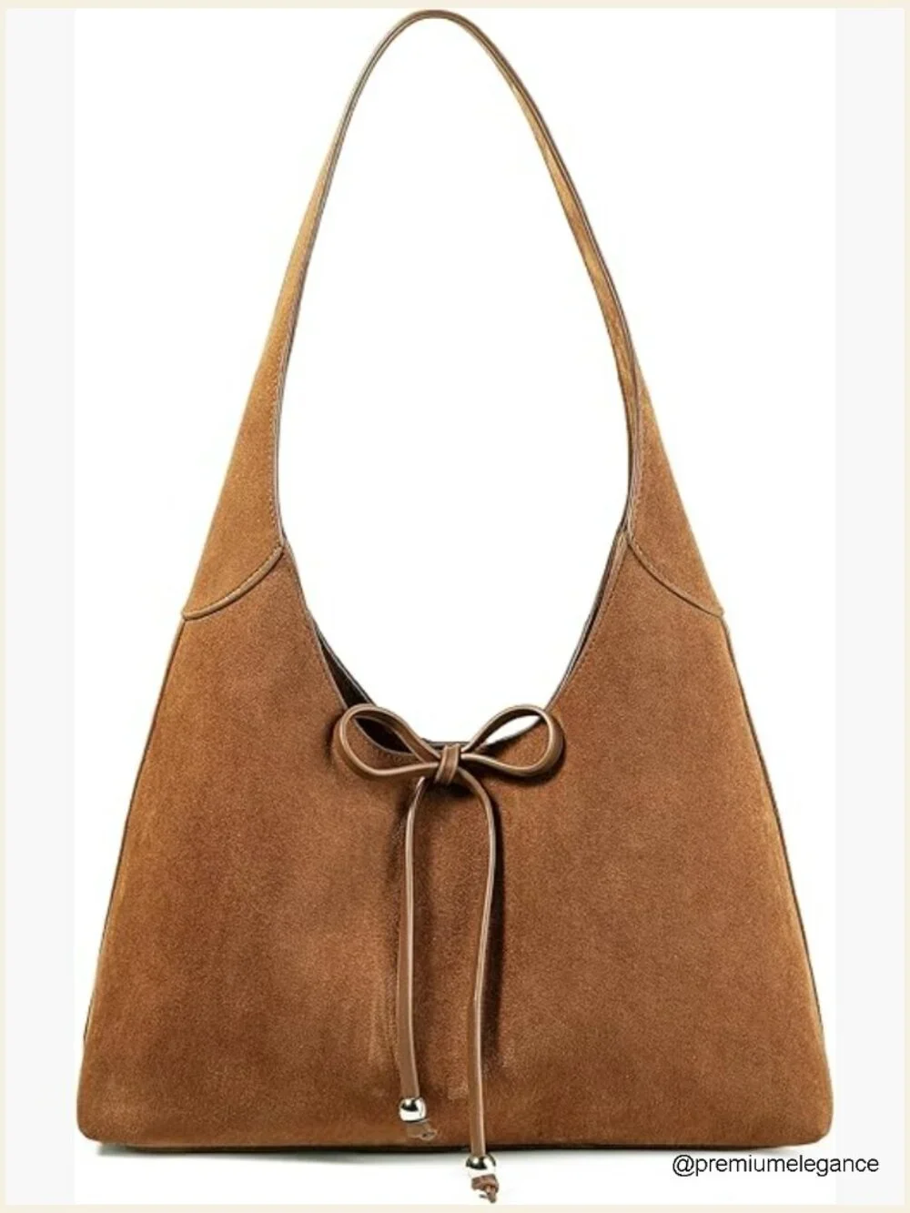 Faux Suede Hobo Bag Shoulder Tote Purse for Women Travel Work